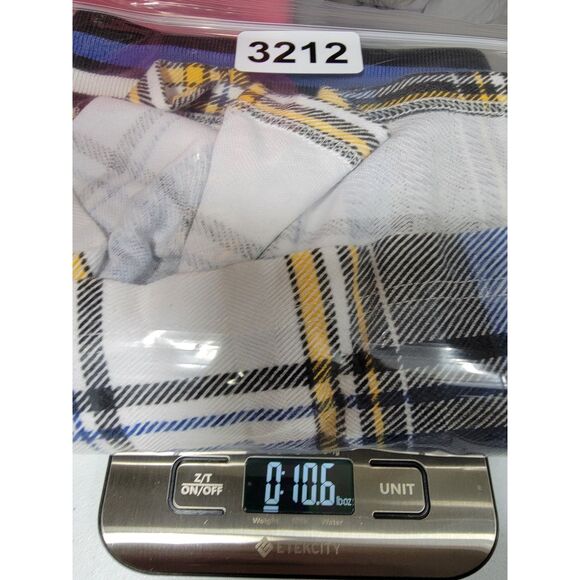 Siegfried Plaid Blue & Yellow Polo Shirt - Medium - Picture 5 of 5